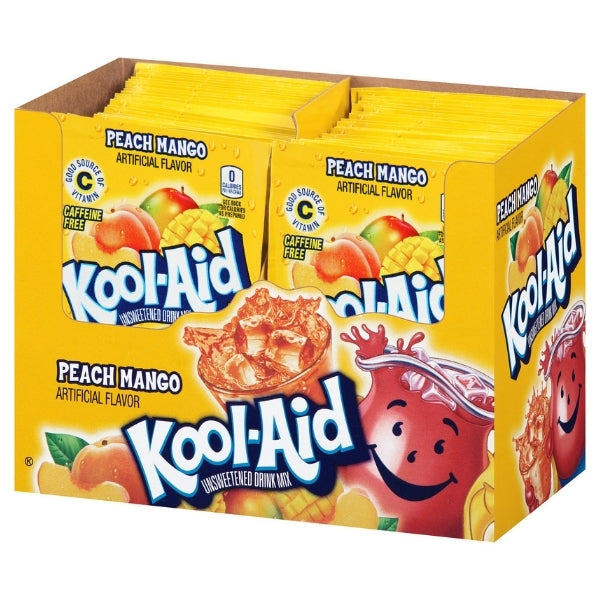 Kool-Aid Drink Mix Peach Mango - 48 Pack