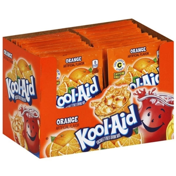 Kool-Aid Drink Mix Orange - 48 Pack