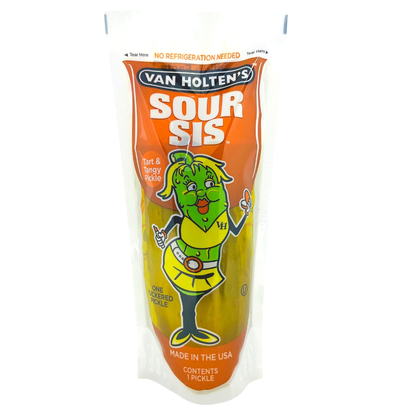 Van Holten's Sour Sis Jumbo Pickle - 12 Pack