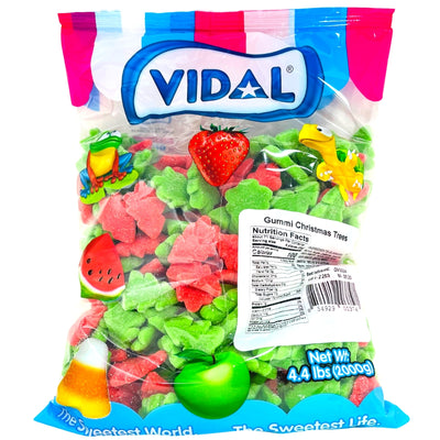 Vidal Gummi Christmas Trees 4.4lbs - 1 Bag