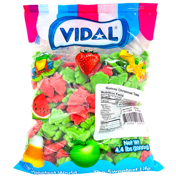 Vidal Gummi Christmas Trees 4.4lbs - 1 Bag