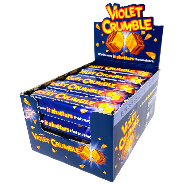 Violet Crumble Candy Bars 30g (Aus) - 20 Pack