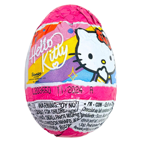 Hello Kitty Chocolate Surprise Egg - 24 Pack