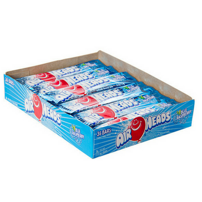 AirHeads Candy Blue Raspberry Taffy Bars-Retro Candy Toronto