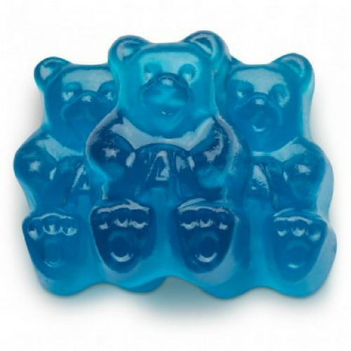 Albanese Blue Raspberry Gummi Bears Bulk Candy Canada