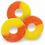 Albanese Gummi Peach Rings Gummy Candy
