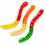 Albanese Large Assorted Fruit Gummi Worms Bulk Candy Canada