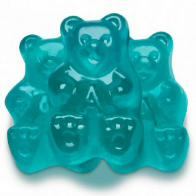 Albanese Light Blue Watermelon Gummi Bears Bulk Candy Toronto