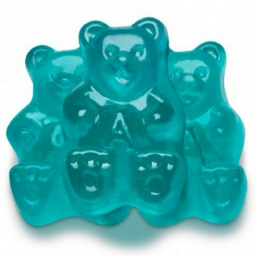 Albanese Light Blue Watermelon Gummi Bears Bulk Candy Toronto
