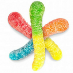 Albanese Sour Mini Neon Gummi Worms Gummy Candy