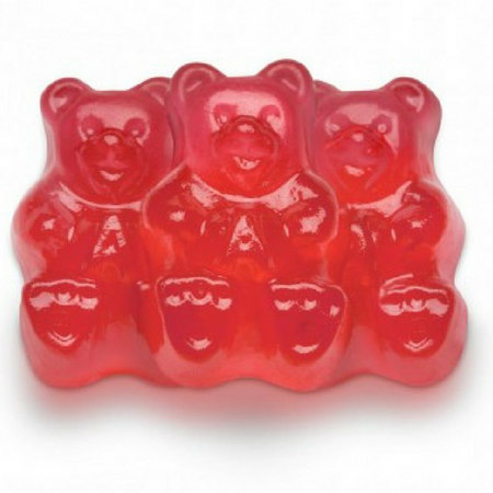 Albanese Strawberry Gummi Bears Bulk Candy Canada