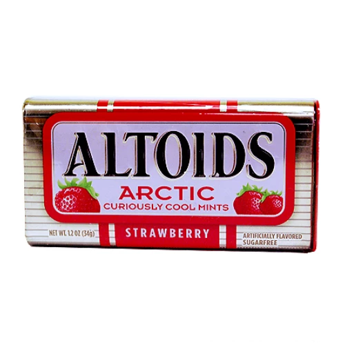 Altoids Arctic Strawberry Mints 1.2oz 8 Pack