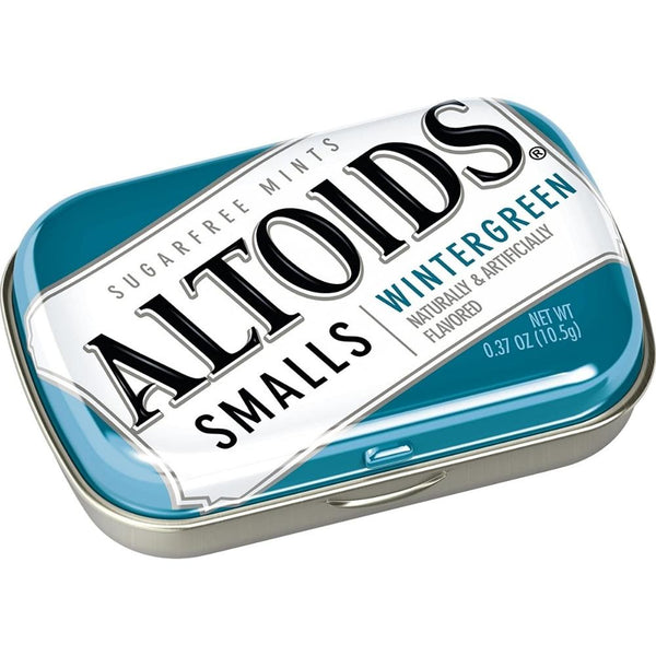 Altoids Smalls Sugar Free Wintergreen Mints .37oz 9 Pack