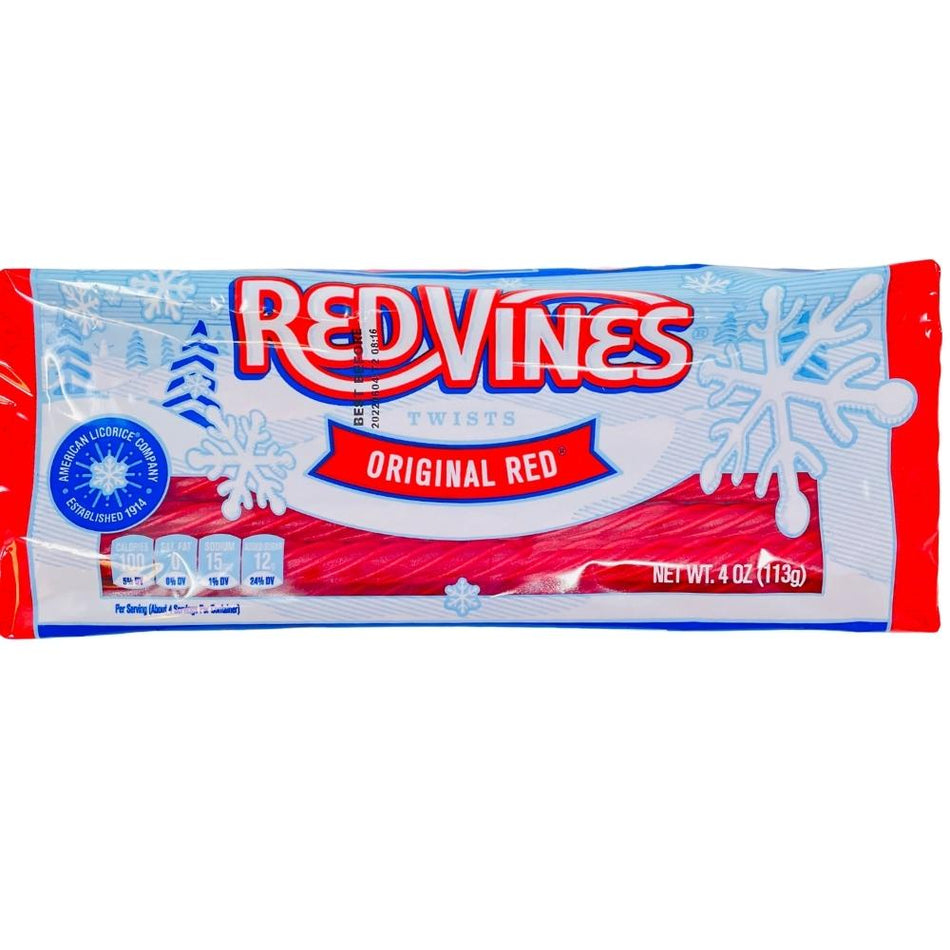 Red Vines Christmas Twists 4oz - 9 Pack