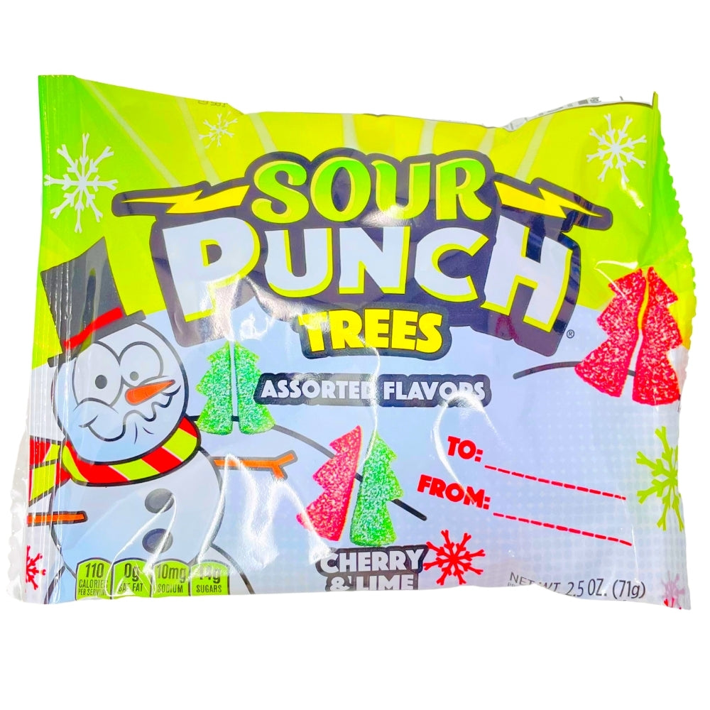 Sour Punch Trees 2.5oz 18 Pack