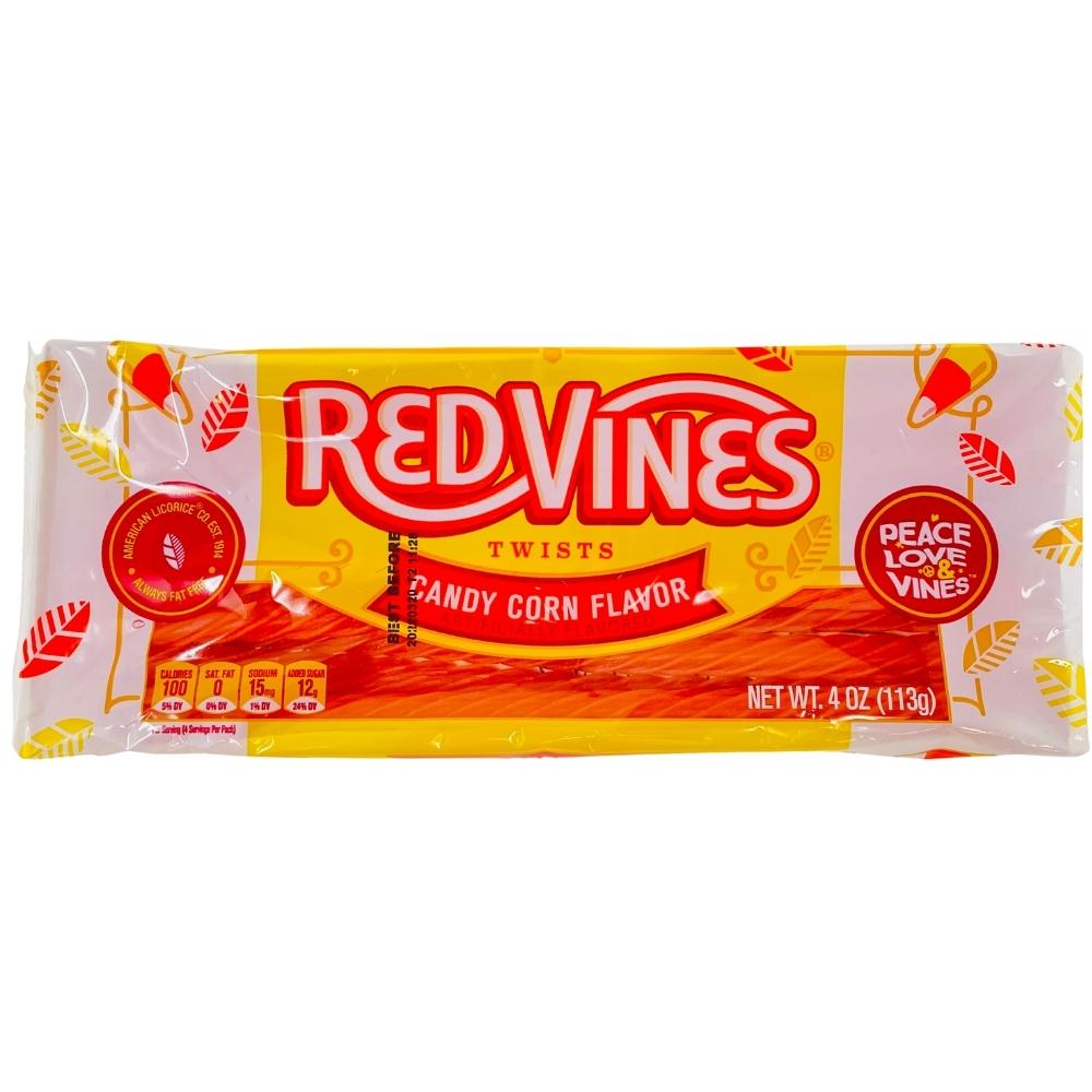 Red Vines Candy Corn Licorice 4oz 9 Pack