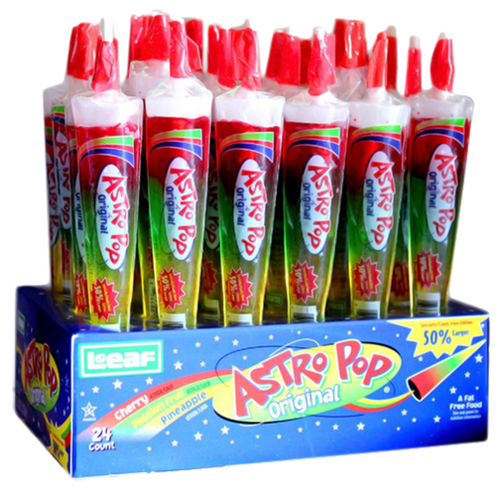 Astro Pop Original Lollipops Retro Candy 24 CT