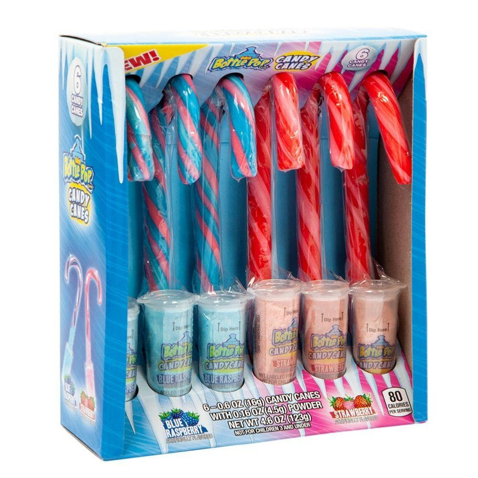 Baby Bottle Pop/Juicy Drop Pop Christmas Candy Canes Mix - 20 Pack - Bazooka Joe