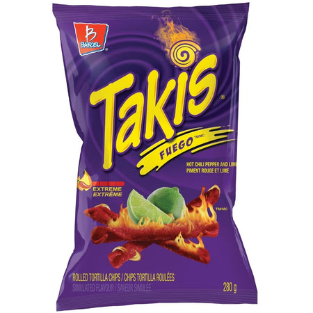 Takis Fuego 280g - 12 Pack