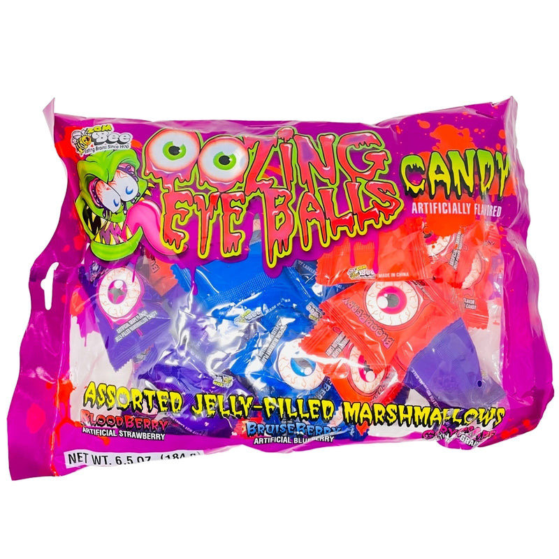 OOzing Eyeballs Jelly Filled Marshmallow 6.5oz - 12 Pack