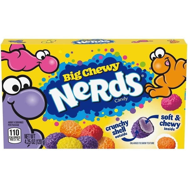 Nerds Candy - Big Chewy Theatre Packs - 12 CT - Wonka