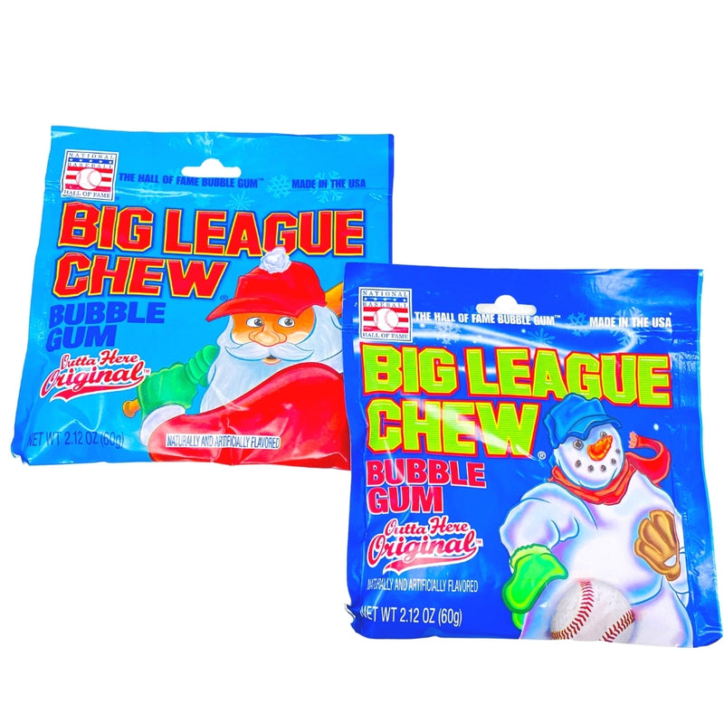 Big League Chew Christmas Outta Here Original 2.12oz - 12 Pack