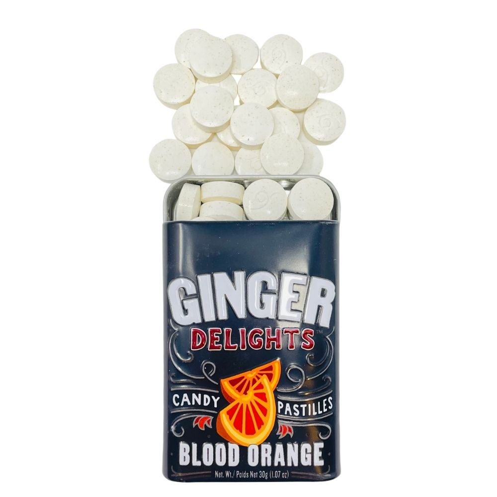 Ginger Delights Blood Orange Candy - 12 Pack