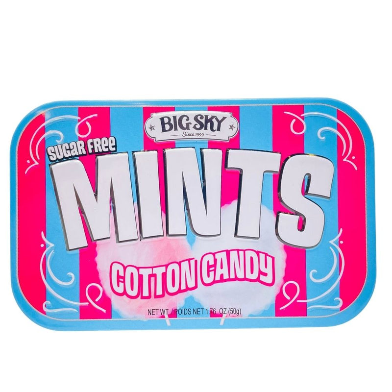 Big Sky Sugar-Free Cotton Candy Mints - 6 Pack
