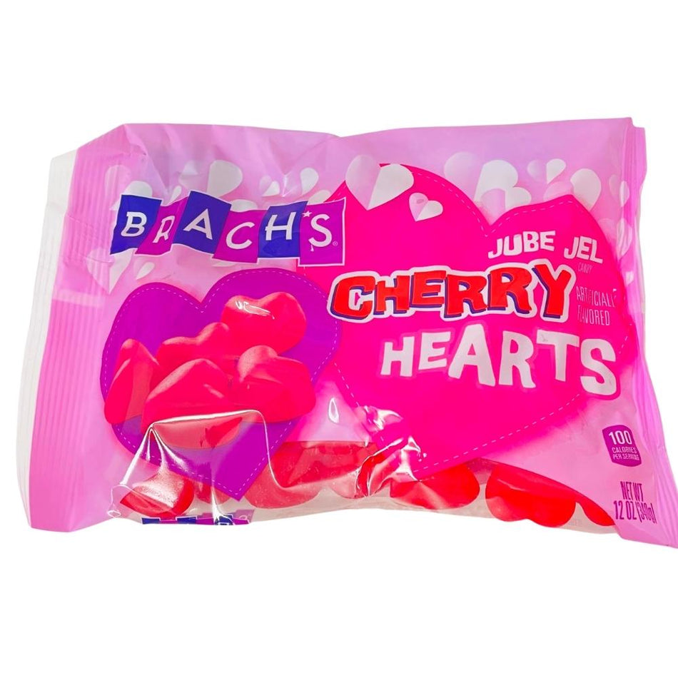 Brach's Valentine's Cherry Hearts Jube Jel 12oz - 1 Bag