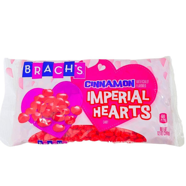 Brach's Hard Candy, Cinnamon, Imperial Hearts 12 oz