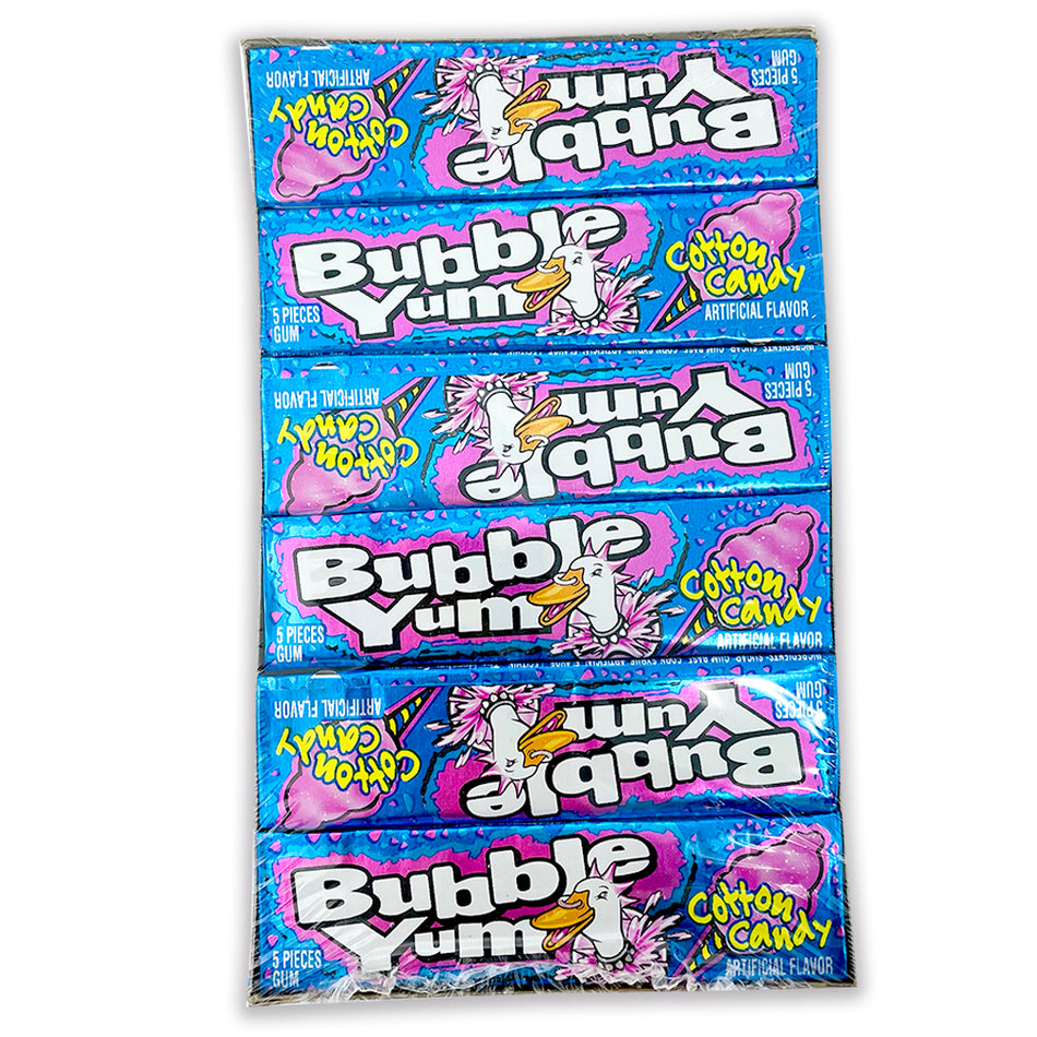 Bubble Yum Cotton Candy Bubble Gum 1.4oz