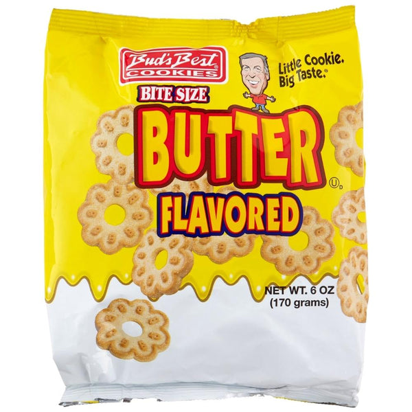 Bud's Best Butter Cookies 6oz - 12 Pack