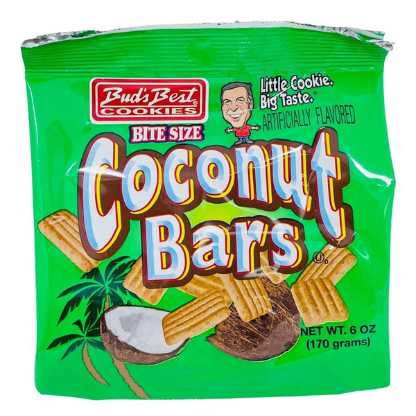 Bud's Best Coconut Bars 6oz - 12 Pack