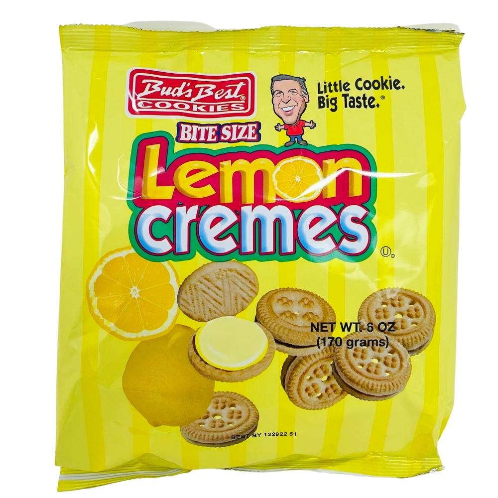 Bud's Best Lemon Cremes Cookies 6oz - 12 Pack