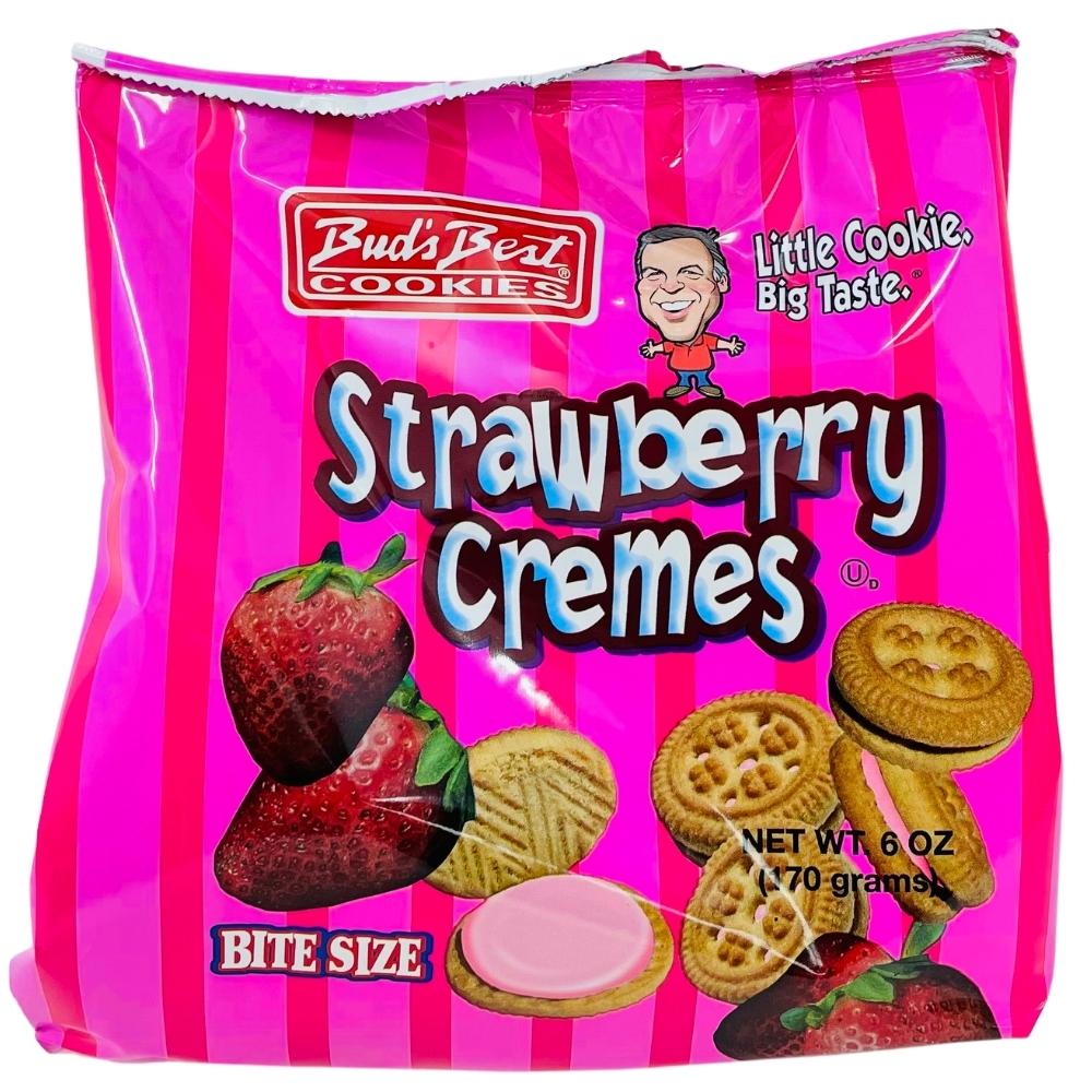 Bud's Best Strawberry Cremes Cookies 6oz - 12 Pack