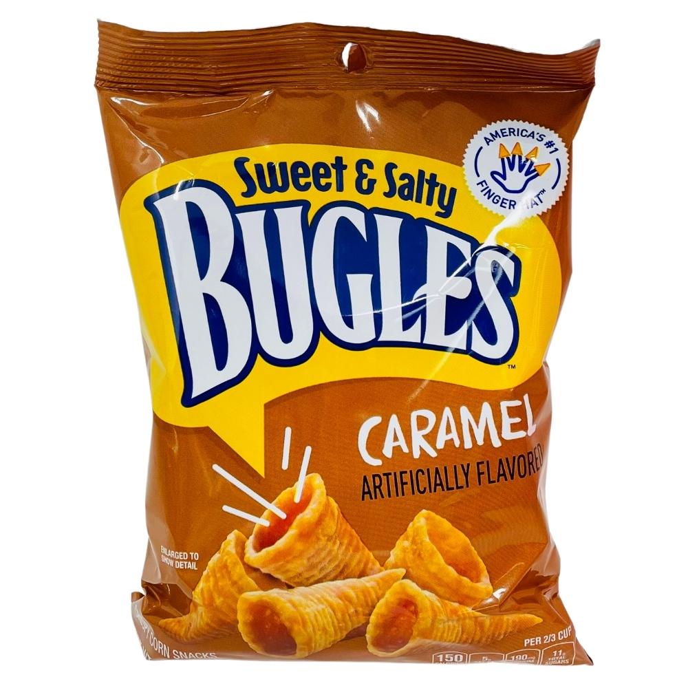 Bugles Caramel 3.5oz - 7 Pack American Snacks