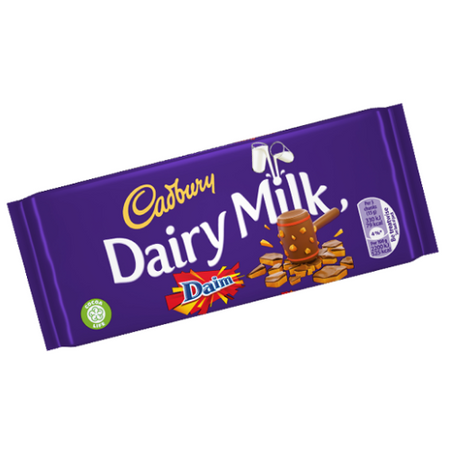 Cadbury Dairy Milk Daim British Chocolate Bars-Wholesale Candy Toronto Canada