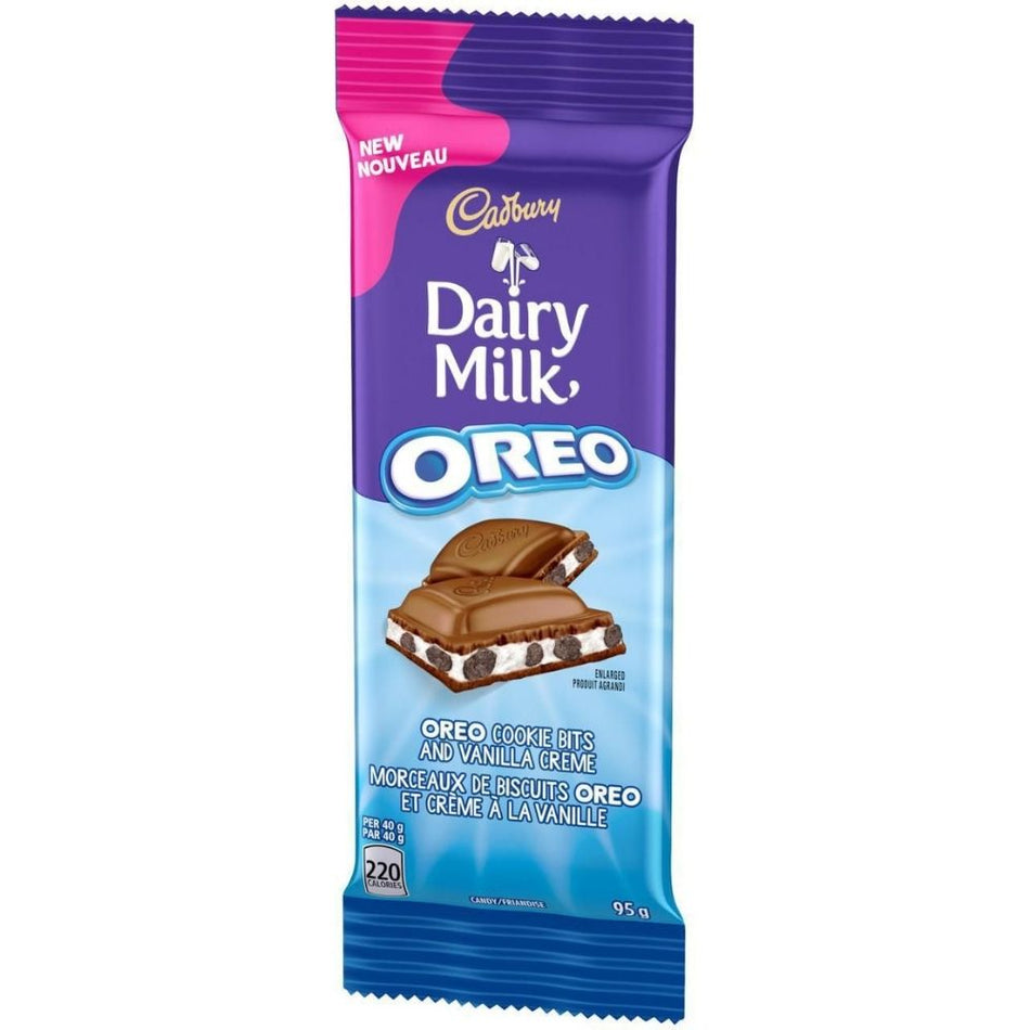 Cadbury Dairy Milk Oreo Bar 95g - 12 Pack