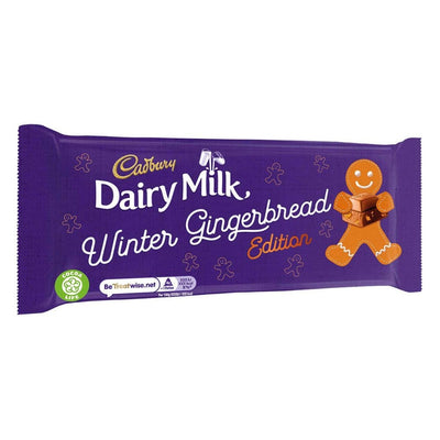 Cadbury Dairy Milk Winter Gingerbread Edition UK 120g - 17 Pack