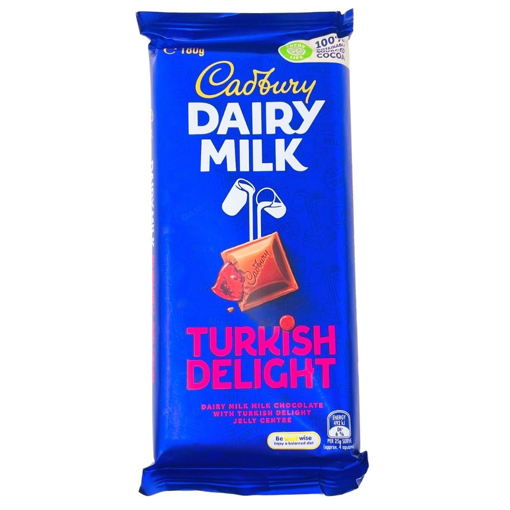 Cadbury Dairy Milk Turkish Delight Chocolate Australia candy wholesale