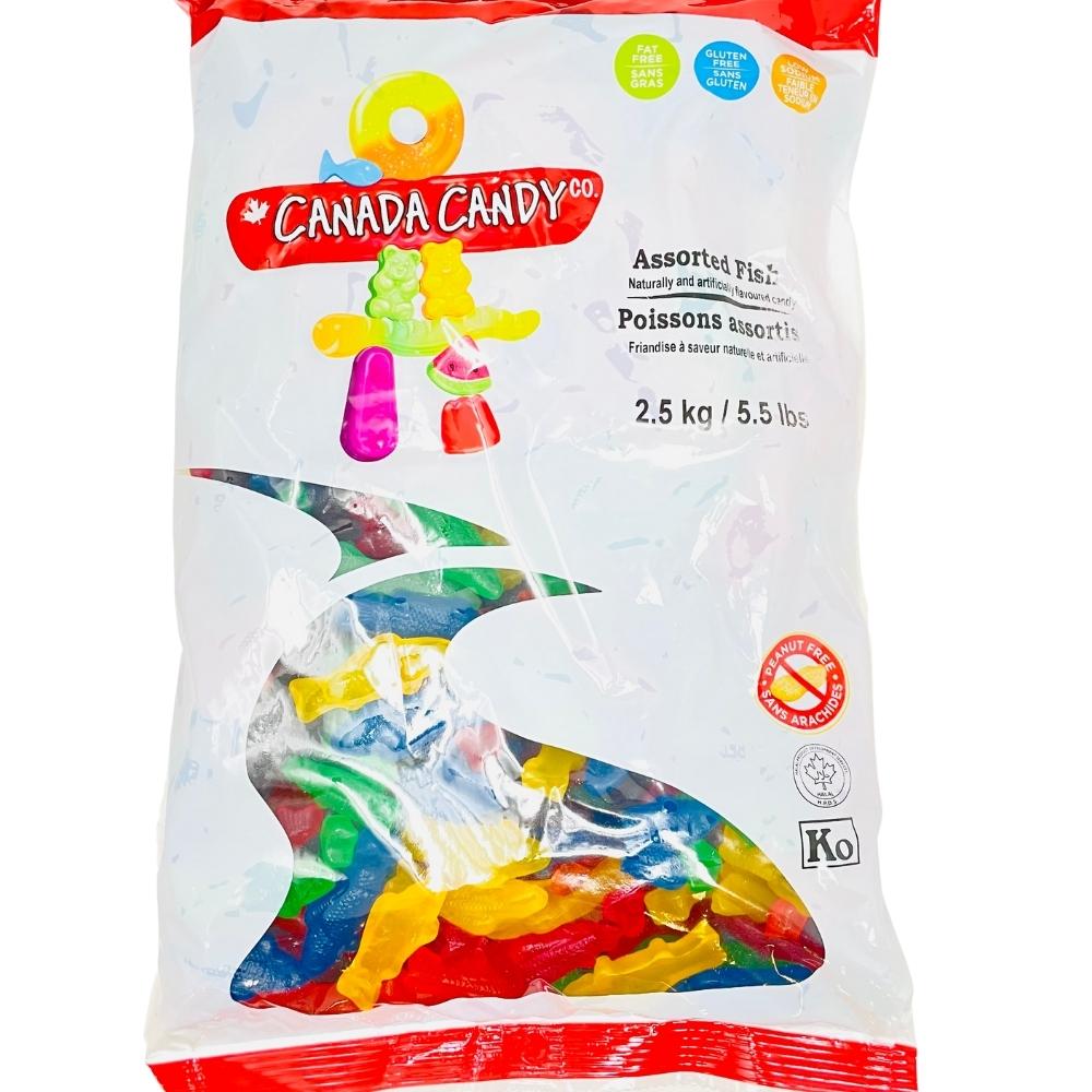 CCC Assorted Fish Gummy Candy 2.5kg  (1 Bag)