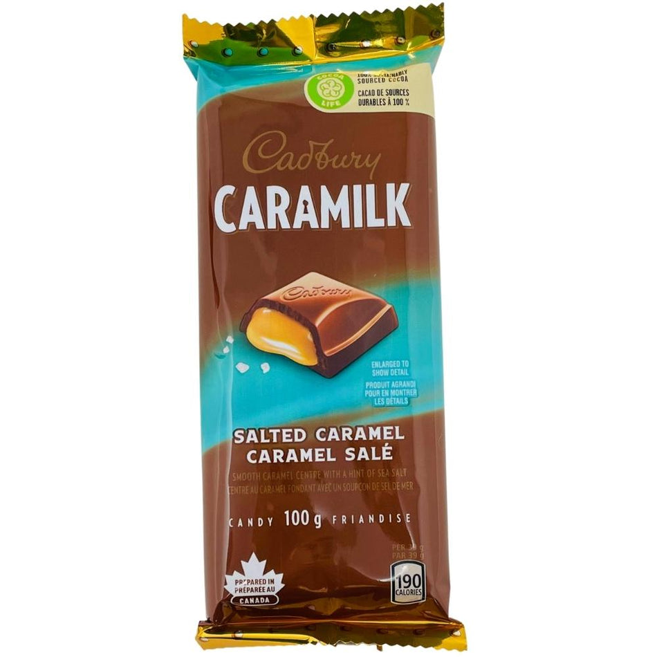 Caramilk Salted Caramel Bar 100g - 19 Pack