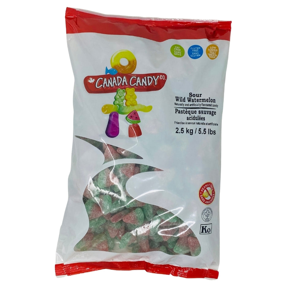 CCC Sour Wild Watermelon Gummy Candy - 2.5kg