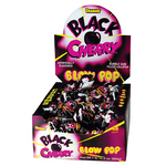 Charms Blow Pop Black Cherry Bubble Gum Lollipops Retro Candy 48ct