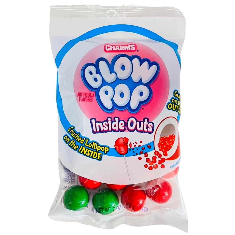 Charms Blow Pop Inside Out Gumballs 7oz - 8 Pack