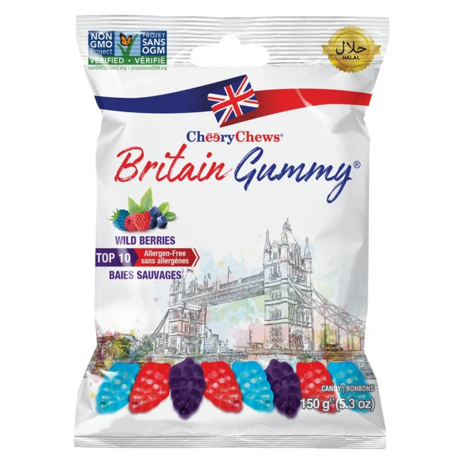 Britain Gummy Wild Berries 150g