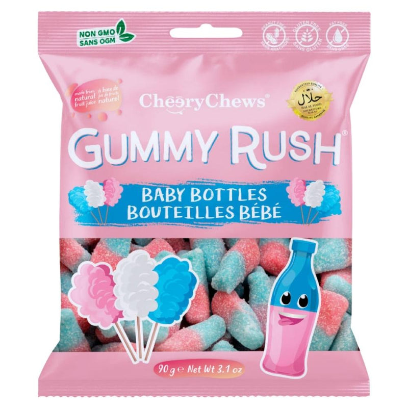 Gummy Rush Baby Bottles 90g 12 Pack