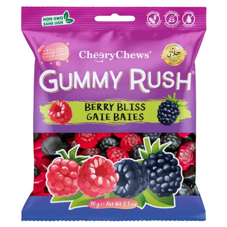 Gummy Rush Berry Bliss 90g 12 Pack