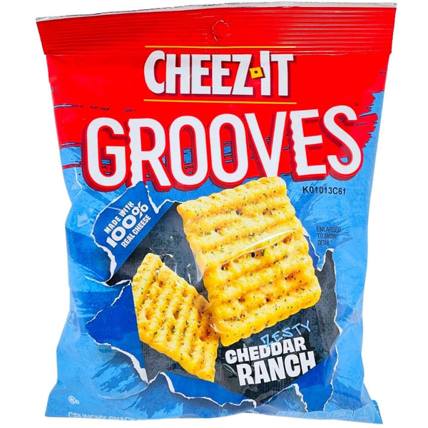 Cheez-it Grooves Cheddar Ranch 3.25oz - 6 Pack