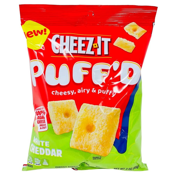 Cheez-it Puff'd White Cheddar Crackers 3oz - 6 Pack